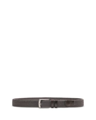 Men's Nadal Navy Leather Belt