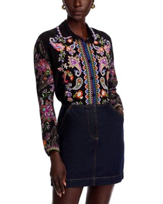Mills Silk Embroidered Shirt