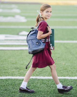 Girls' Organic Short Sleeve Cricket Sweater Dress - Little Kid, Big Kid