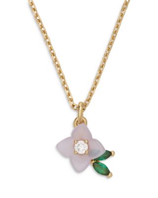 Gifting Appreciate You Flower & Leaf Pendant, 16-19"