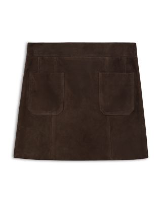 Vida Suede Mini Skirt