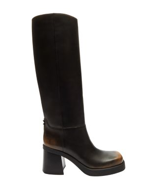 COACH Women's Sculpted C Leather Tall Boots