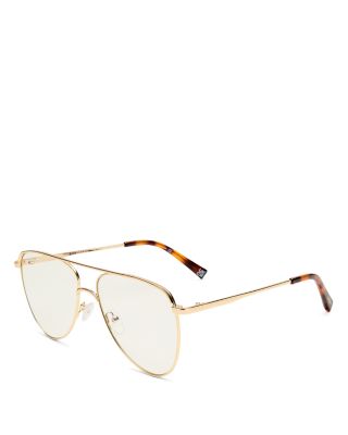 The Duke Rectangular Blue Light Glasses, 57mm