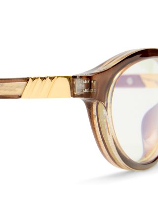 Duskfall Oval Blue Light Glasses, 55mm