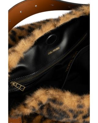 Jane Faux Fur Hobo Bag