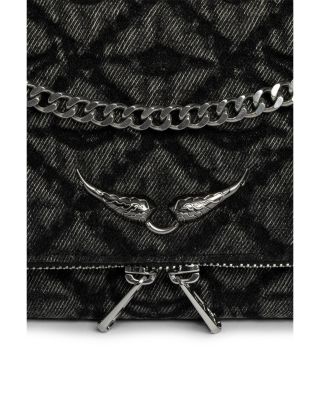 Rock II Denim Monogram Crossbody Bag