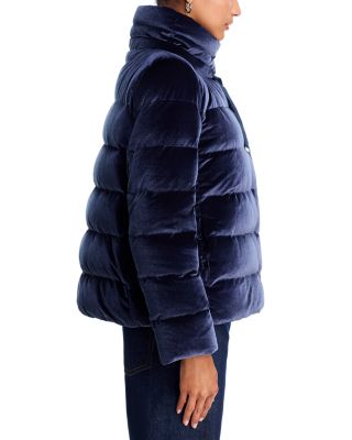 Velvet Quilted Short Jacket