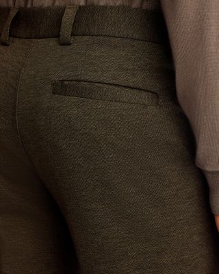 Hesten Extra Slim Fit M&eacute;lange Jersey Suit Pants