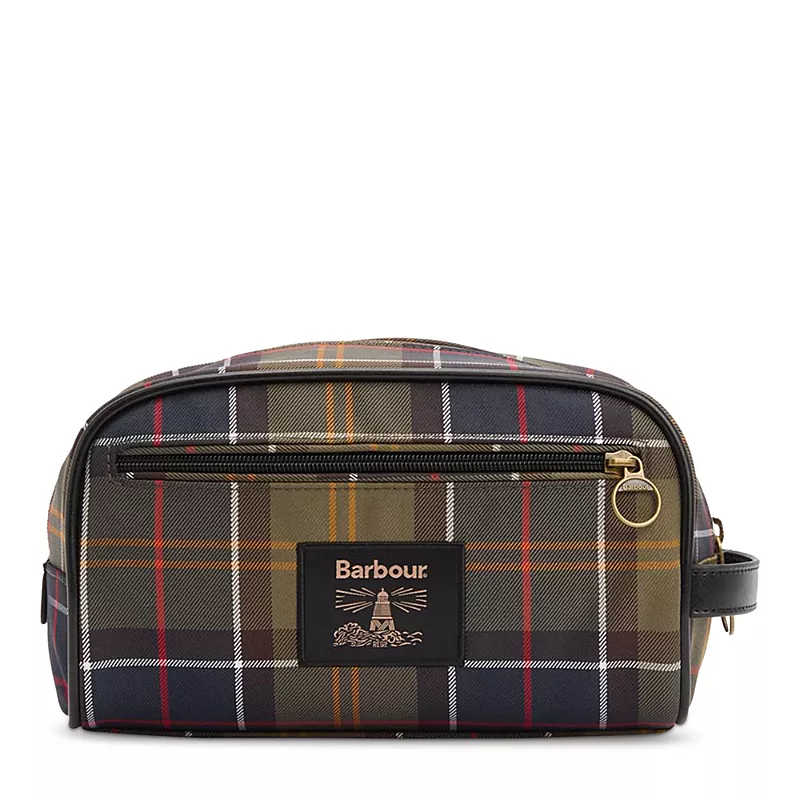 Barbour Tartan Washbag