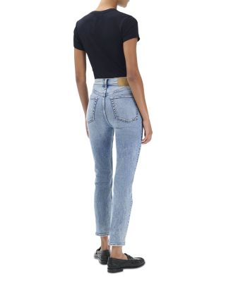 Flexi Wren High Rise Slim Ankle Jeans in Nyasa