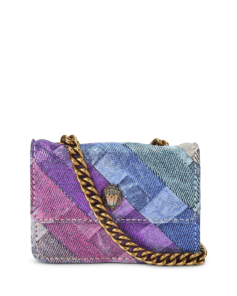 Kurt Geiger Micro Kensington Denim Crossbody Bag