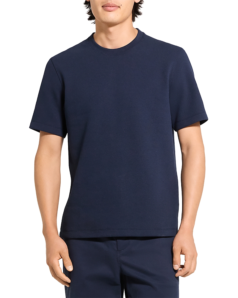 Theory Anemone Milano Essential Tee In Blue