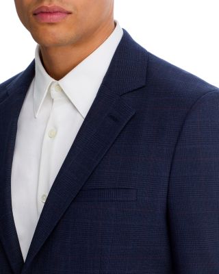 Arti Extra Slim Fit Plaid Suit Jacket