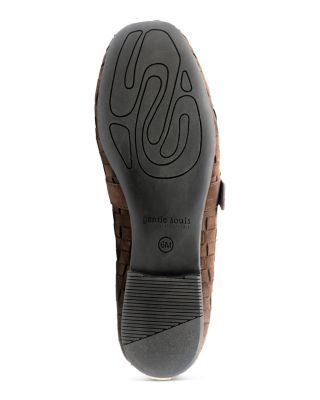 Women's Winifred Woven Suede Ballerina Flats