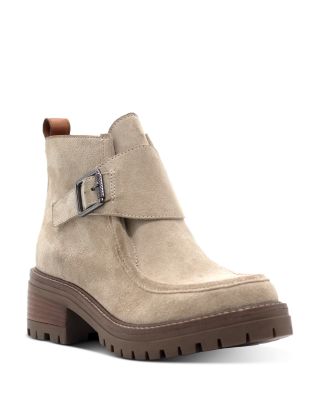Women's Baden Beige Suede Ankle Boots