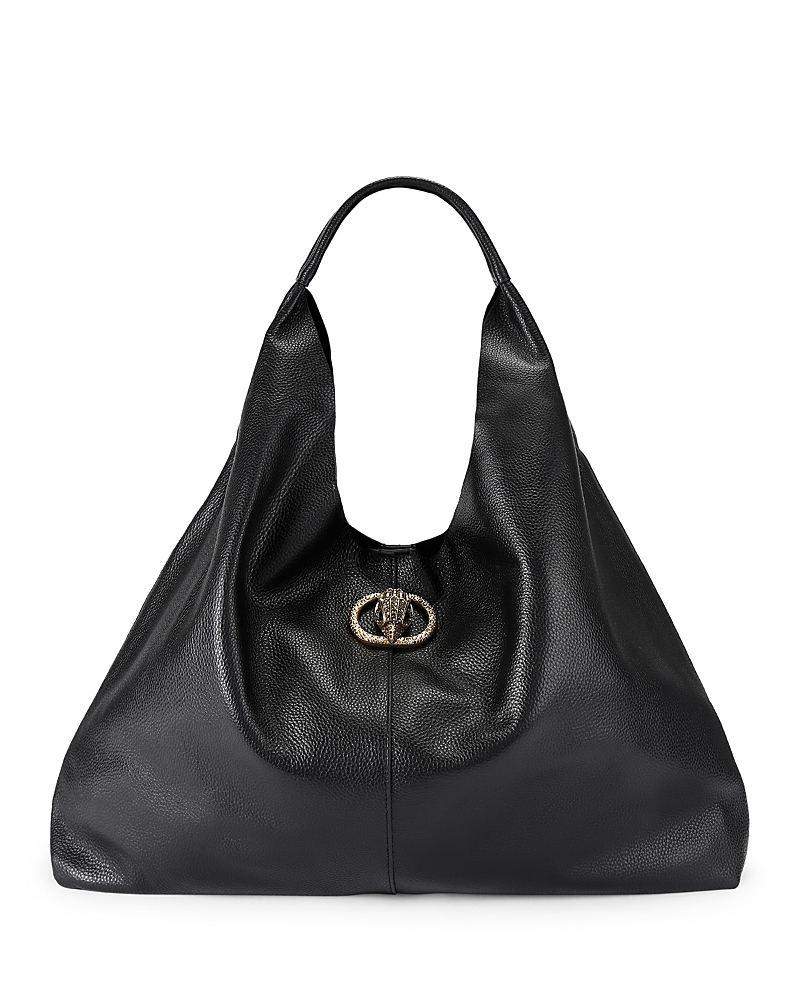 Kurt Geiger Chelsea Large Slouch Hobo Bag In Black