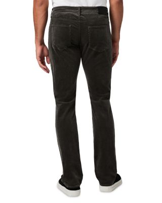 Federal Slim Straight Leg Corduroy Jeans in Dark Iron