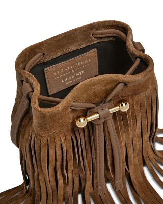 x Cinq &agrave; Sept Osette Fringe Crossbody Pouch