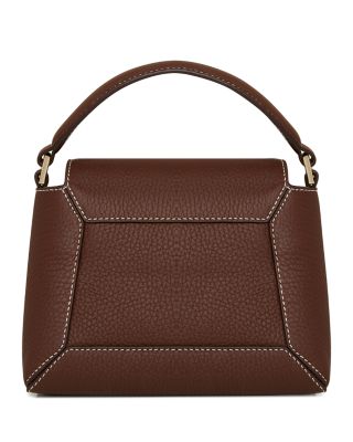 Mosaic Nano Leather Top Handle Bag