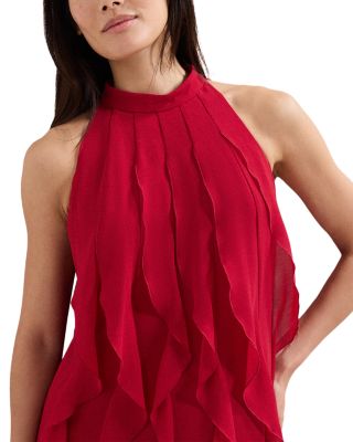 Helena Ruffle Maxi Dress