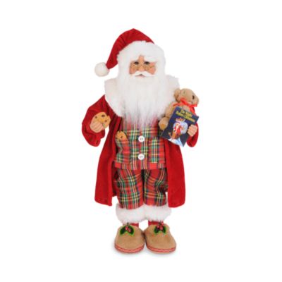 Bedtime Stories Santa Figurine