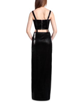 Willow Patent Corset Top