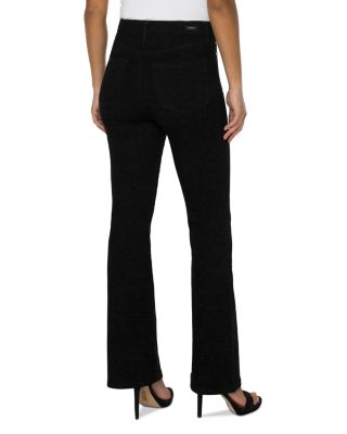 Lucy High Rise Bootcut Jeans in Black Rinse