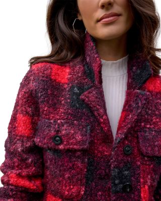 Buffalo Check Shirt Jacket