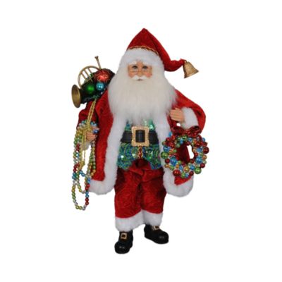 Beads with Wreath Santa