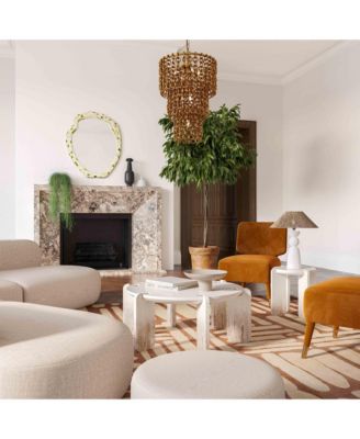 Gloria Oak Coffee Table