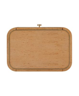 Abigail Birdseye Maple Nightstand in Natural