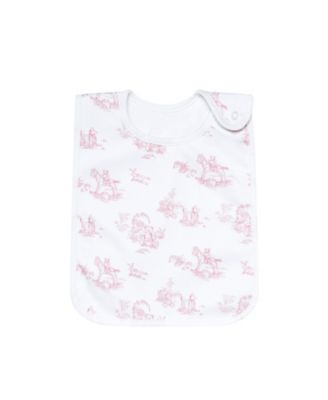  Girls' Toile Print Feeding Bib - Baby