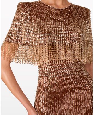  Lyla  Sequin-Embellished Gown