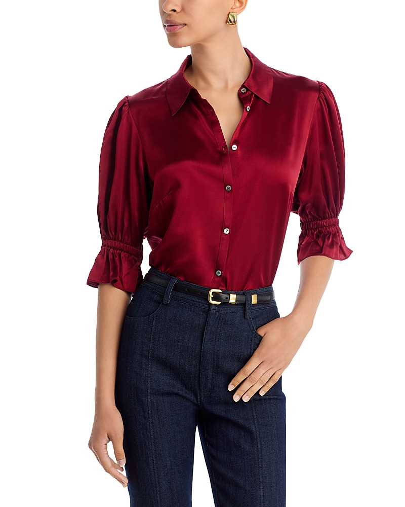 Cinq À Sept Cinq A Sept Fiona Top In Red