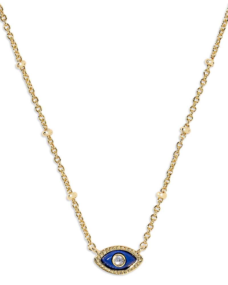 Kendra Scott Mini Eye Short Pendant Necklace, 19 In Multi