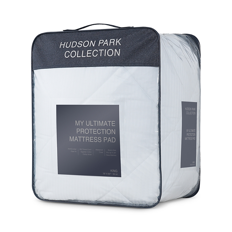 Hudson Park Collection Bloomingdale's My Ultimate Protection Mattress Pad, King - Exclusive In White