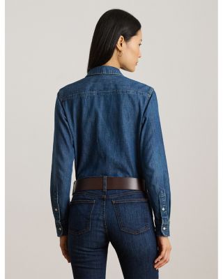 Petites Classic Fit Denim Shirt