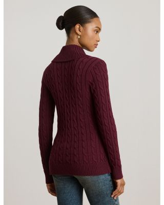 Buckled Cotton Sweater