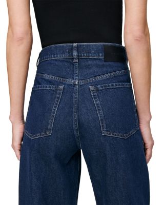 Taylor Relaxed High Rise Barrel Jeans in Lake House