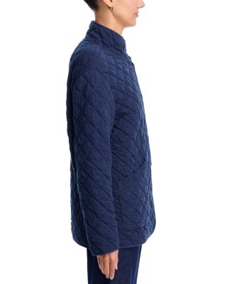 Puff Jacquard Barn Coat