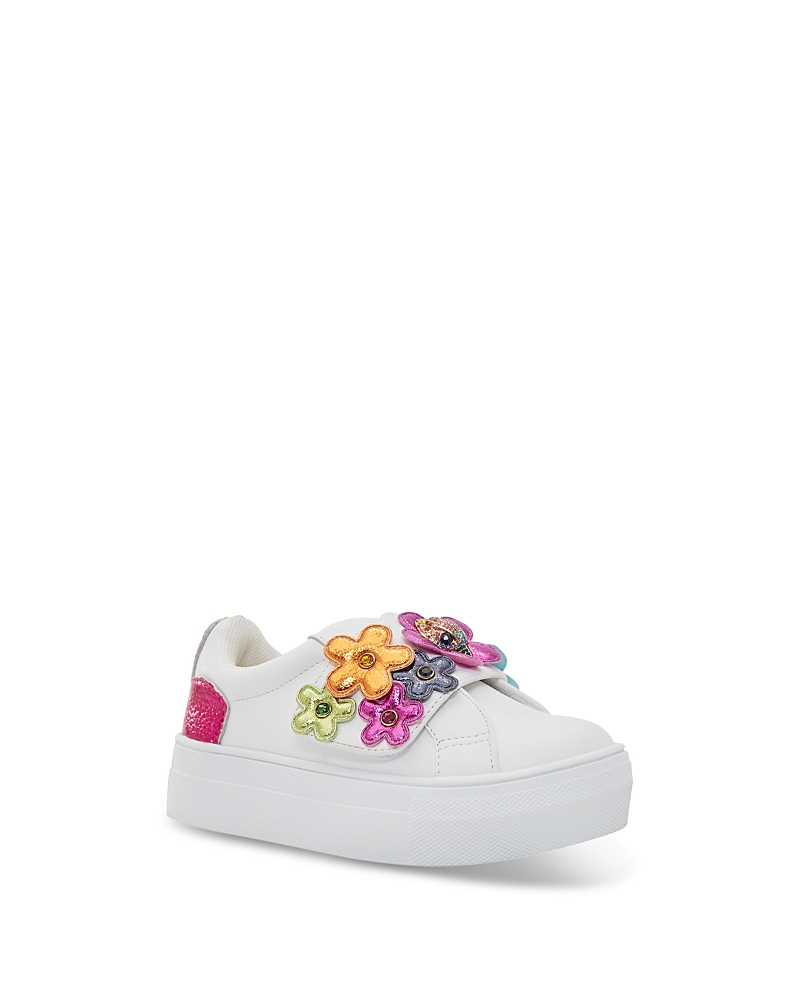 Kurt Geiger Girls' London Mini Floral Retal Sneakers - Toddler