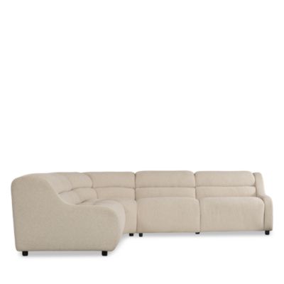 Ridgecrest 5-Piece Power Reclining Fabric Sectional