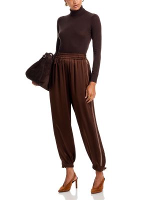 Long Sleeved Cashmere Turtleneck Top  