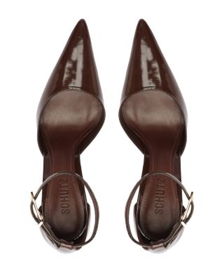 Women's Lena Patent Leather d'Orsay Pumps 