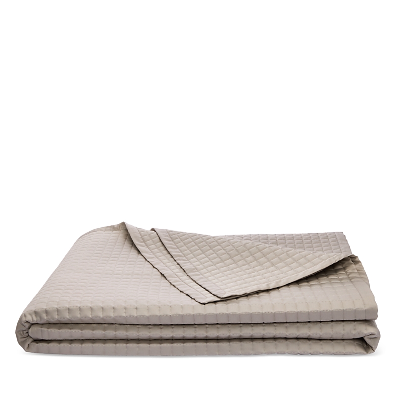 Amalia Home Collection Vita Quilted Sateen Bedspread, King In Brown