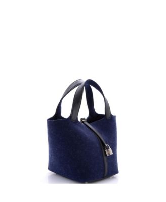 MM Picotin Lock Bag Felt with Leather