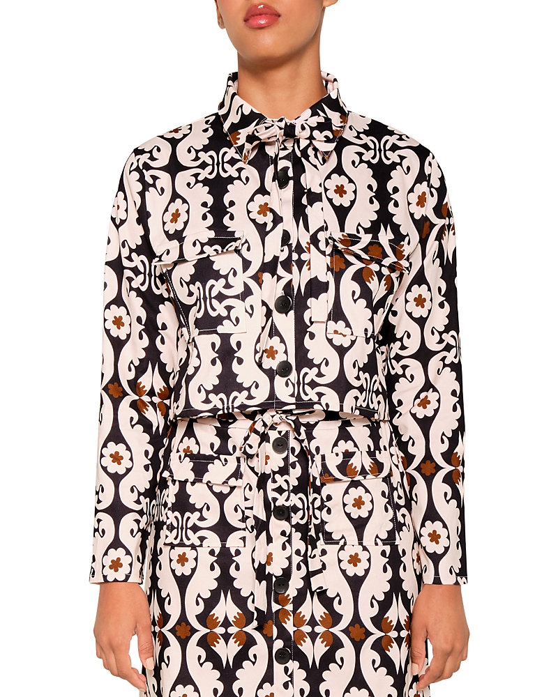 The Lulo Project Coco Paisley Jacket In Multi