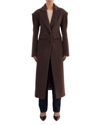Aaliyah Peak Lapel Coat