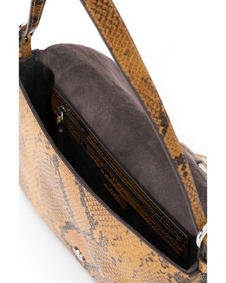 Harlow Bag in Croc-Embossed