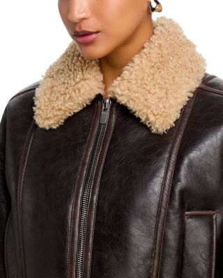 Stevie Faux Leather Jacket